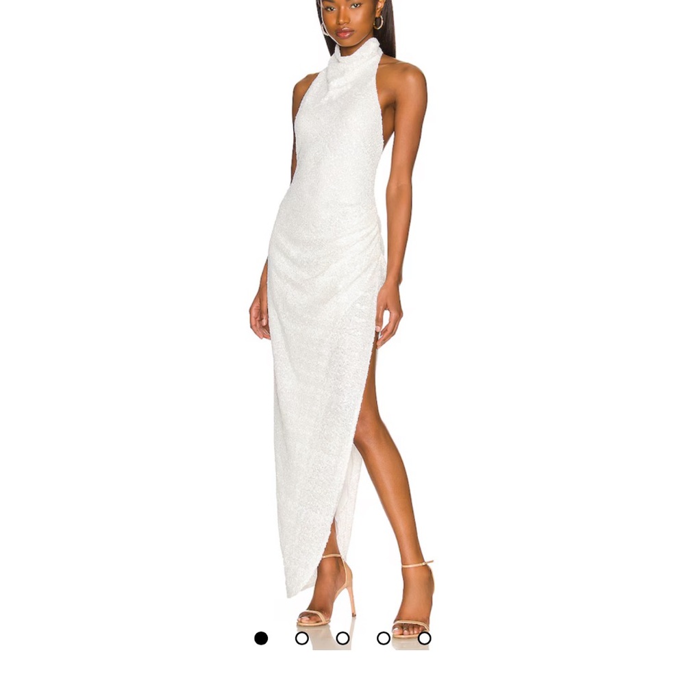 REVOLVE Asymmetrical White Dress